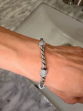 Brighton Meridian Chain & Stations
Silver Bracelet